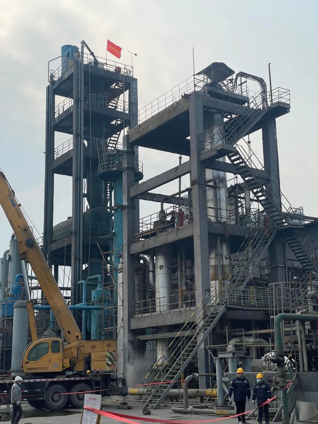 工程三公司圓滿完成楚星大修(圖3) 圖片