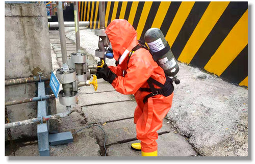 松滋肥業(yè)磷銨一班:學(xué)預(yù)案 抓演練 扎實(shí)提升班組應(yīng)急處置能力(圖2) 松滋肥業(yè)磷銨一班:學(xué)預(yù)案 抓演練 扎實(shí)提升班組應(yīng)急處置能力(圖2)