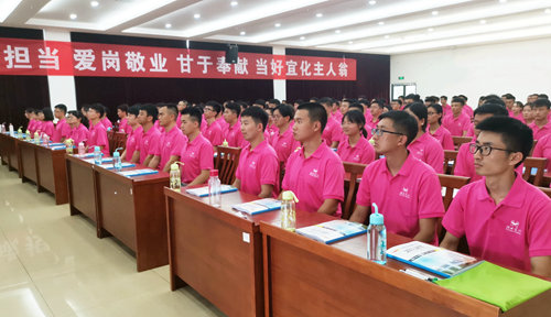 171名大學生新工齊聚實訓基地參加入職培訓(圖1) 171名大學生新工齊聚實訓基地參加入職培訓(圖1)