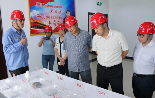 浙江金象科技有限公司總經理王建中一行到訪宜化集團(圖1) 浙江金象科技有限公司總經理王建中一行到訪宜化集團(圖1)