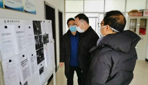 周金平先后到楚星公司、松滋肥業、實訓基地和股份公司檢查疫情防控工作(圖3)