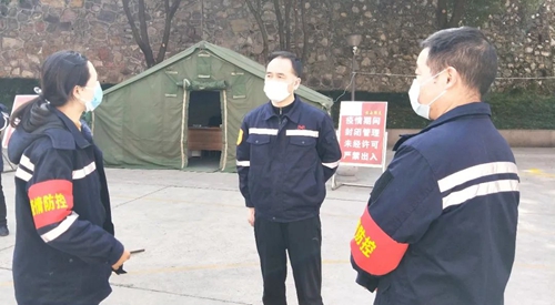 周金平先后到楚星公司、松滋肥業、實訓基地和股份公司檢查疫情防控工作(圖4)