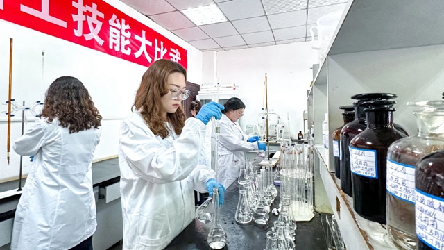 崗位大練兵練出硬本領!青海宜化開展系列技能大比武(圖2) 崗位大練兵練出硬本領!青海宜化開展系列技能大比武(圖2)