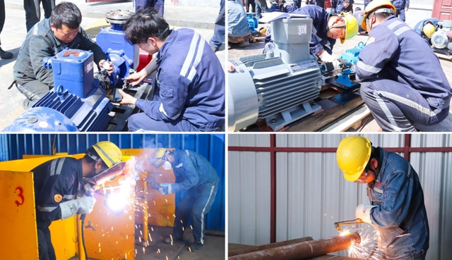 崗位大練兵練出硬本領!青海宜化開展系列技能大比武(圖3) 崗位大練兵練出硬本領!青海宜化開展系列技能大比武(圖3)