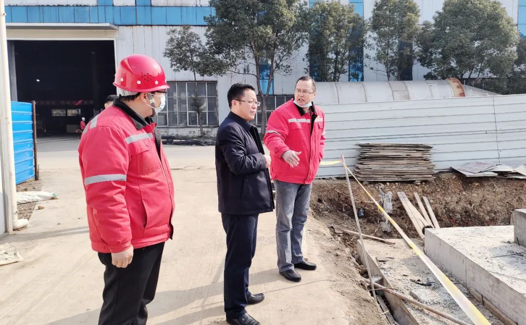 王大真到宜昌區域分子公司和項目現場調研(圖1)