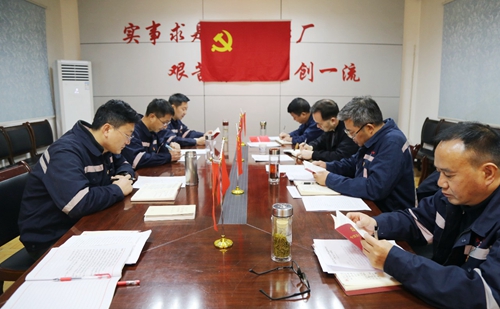 周金平列席指導礦業公司黨委“不忘初心、牢記使命”專題民主生活會