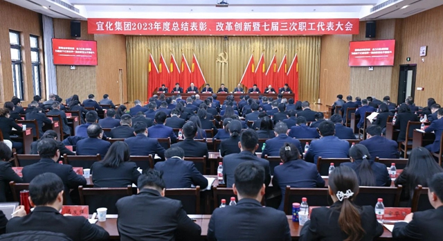 王大真總結講話 宜化集團2023年度總結表彰、改革創新暨七屆三次職工代表大會勝利閉幕